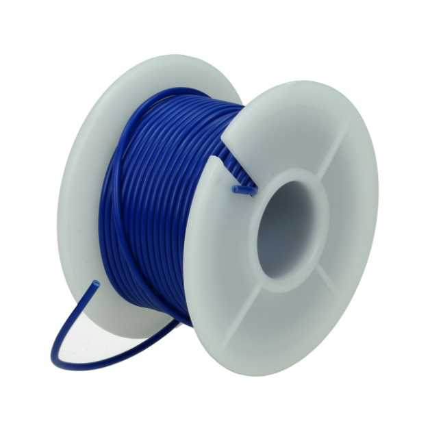 Montagesnoer / Lichtsnoer 0.75 mm² Blauw 25 Meter main product photo
