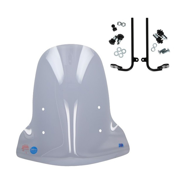 Windscherm hoog voor Sym Mio vanaf 2018 model smoke (made in EU) main product photo