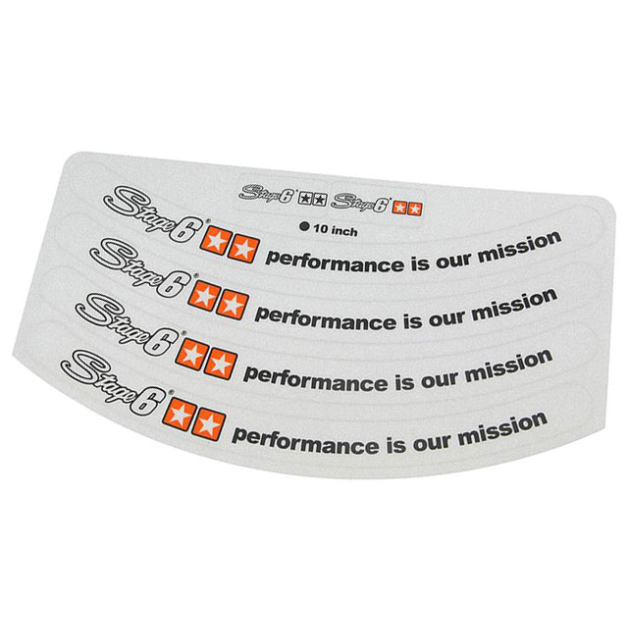 Stage6 - Velgrand stickerset 10 inch wit main product photo