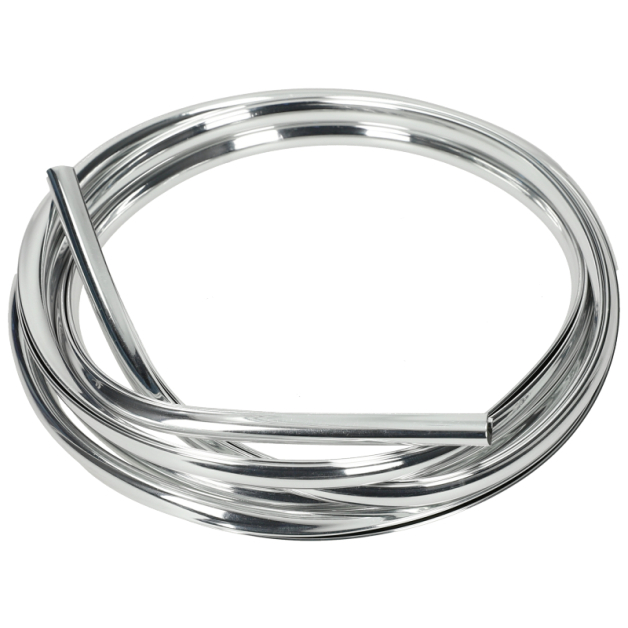 DMP - Sierstrip windscherm chroom 2 Meter main product photo
