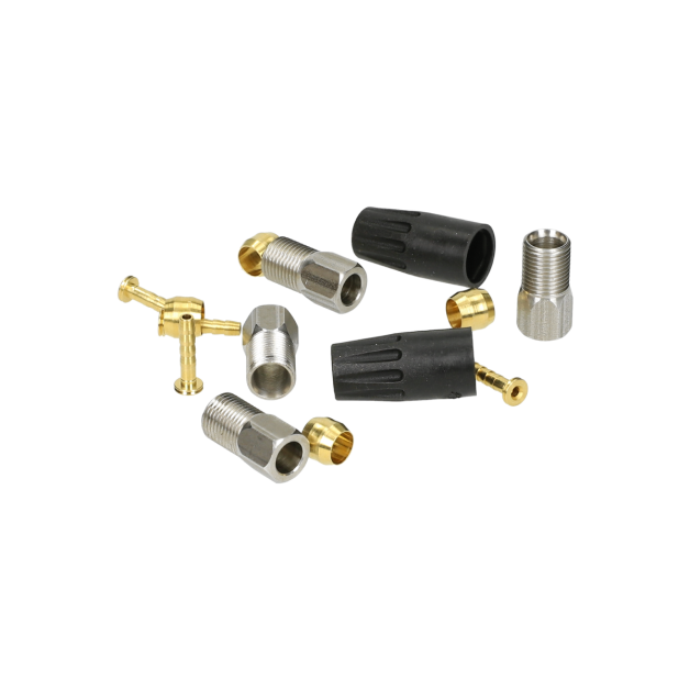 Elvedes - Hyaulische onderdelen kit 1 M8 + M8 RVS voor hyaulische leiding main product photo