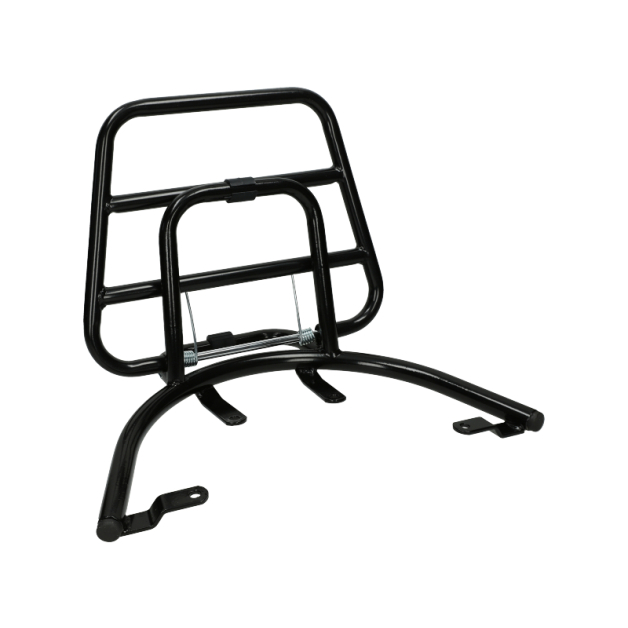Achterdrager opklapbaar voor Piaggio Zip 2000 glans zwart main product photo