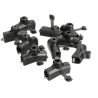 DMP - Kabel smeernippel zwart (10 stuks)