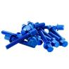 Carterboutset STR8 Piaggio aluminium blauw (STR-552.92/BL)