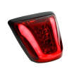 Achterlicht DMP Led E-keur voor Vespa Primavera, Sprint mat zwart