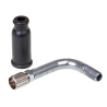 Gasstelbocht Polini 90° voor Dellorto carburateurs (POL-343.0022)