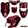 Mezoly - Kappenset MBK Booster, Yamaha BWs Candy rood (vanaf 2004)