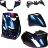 Mezoly - Kappenset Piaggio Zip SP glans Cameleon blauw paars