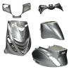 Kappenset Piaggio Zip 2000 SP Black silver