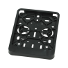 Kentekenplaathouder Belgie zwart (UNI-92849)