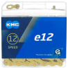 KMC - Ketting KMC e12 TI-Ni goud 1/2x11/128