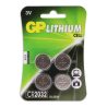 CR2023 lithium knoopcellen 3V 4PK