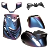 Mezoly - Kappenset Piaggio Zip SP mat Cameleon blauw paars