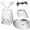 Mezoly - Kappenset Piaggio Zip SP glans wit
