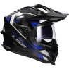 LS2 -  Helm Explorer C Adventure MX701 zwart / blauw