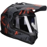 LS2 -  Helm Pioneer II Crazy MX702 mat zwart / rood
