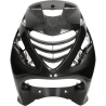 Mezoly - Voorkap Piaggio Zip SP 2000 hoogglans zwart (metallic)