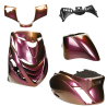 Mezoly - Kappenset Piaggio Zip SP Cameleon Exclusive Red pink to bronze and gold