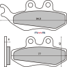 Remblokset RMS Organic O.a. Aprilia RS, Derbi Senda DRD, Gilera DNA, Piaggio Beverly (FT3017) (RMS-225100360)