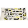 Stickerset Stage6 geel 30-delig 21 x 30 cm