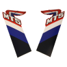 Stickerset tank Honda MT zwart/blauw/wit