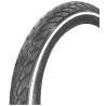 Deli Tire - Buitenband Deli 20 x 1.75 inch/ 47-406mm Zwart met witte lijn (geen reflectie)