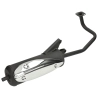Uitlaat voor GY6 / Kymco 4 takt 10"