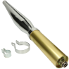 Expansie uitlaat Jamarcol fuego universeel 32mm chroom/goud