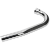 Uitlaatbocht 36/32mm Zundapp chroom