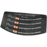 Velgrand stickerset Stage6 - 12 & 13 inch - Zwart (S6-0512/S)