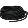 Benzineslang 5x8mm rubber zwart 10 Meter (UNI-120274)