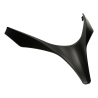 Voorfront V-stuk Mat Zwart 93/B Piaggio MP3 300cc en 500cc LT ABS modellen v.a. 2014