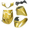 DMP kappenset 5 delig voor Piaggio Zip 2000 SP Porsche goud