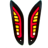 Knipperlicht set achterzijde Power1 Sport (E-Keur) smoke Vespa Primavera, Sprint