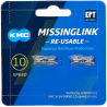 KMC - Kettingschakel Missinglink X10 EPT1/2x1128 anti-roest KMC