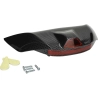 Achterspoiler MKX met remlicht voor MBK Nitro, Yamaha Aerox carbon