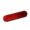 Reflector achterspatbord Peugeot rood