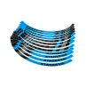Velgrand stickerset Stage6 10 inch blauw / zwart