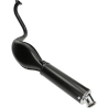 Uitlaat Tecno Snake hoog model 28mm voor Puch Maxi zwart