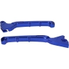 Remhevel set DMP CNC Evo geanodiseerd blauw Piaggio Zip 2000