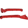Remhevel set DMP CNC Evo geanodiseerd rood Piaggio Zip 2000