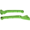Remhevel set DMP CNC Evo geanodiseerd groen Piaggio Zip 2000