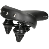 EDGE - Fietszadel Urban Junior 20/24 inch Zwart