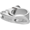 EDGE - Zadelpenklem  ø31.8 aluminium met snelspanner Zilver