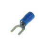 Rechte vork - Blauw - 6.4 mm - A-kwaliteit (UNI-DG100740)