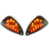 Knipperlichten Power1 - Vespa LX / LXV / S - Achter - LED Smoke - Audi look dagrijverlichting (P1-24VE53)