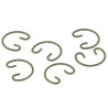 Pistonpen circlip / borgveer Polini - 12 x 1 mm - (Per stuk) (POL-272.0001)