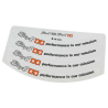 Velgrand stickerset Stage6 - 10 inch - Wit (S6-0510/W)