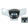 Koplamp Piaggio Zip 2000 Halogeen + Led carbon (DMP-41541)