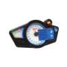 Race Dashboard Koso - RX1N - Teller: Wit - Verlichting: Blauw (KO-BA011220)